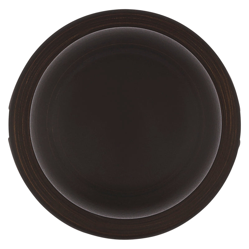 Kwikset 200CV 11P CP Passage Knob, Knob Handle, Metal, Venetian Bronze, 1-3/4 to 1-3/8 in Thick Door, 2-1/4 in Strike