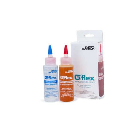West System G/flex Extra Strength Epoxy Clear Toughened Epoxy Kit 2 pk