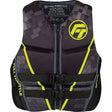 Full Throttle 14250040005022 Men's Adult Rapid Dry Flex Back Life Jacket, XL, Green