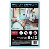 Trimaco 90099 Drop Cloth, 15 ft L, 4 ft W, 0.011 in Thick, Sontara Fabric, Blue
