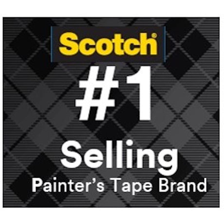 Scotch 0.94 in. W X 60 yd L Purple Medium Strength Painter's Tape 1 pk