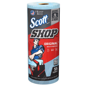 Scott Original Paper Shop Towels 9.4 in. W X 11 in. L 55 pk