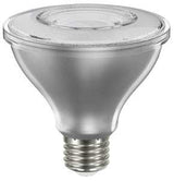 Sylvania Natural Series 40916 LED Bulb, PAR30 Lamp, E26 Medium Lamp Base, Dimmable, Clear, Cool White, 3000 K Color Temp