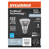 Sylvania Natural Series 41156 LED Bulb, PAR20 Lamp, 50 W Equivalent, E26 Medium Lamp Base, Yes, Neutral White
