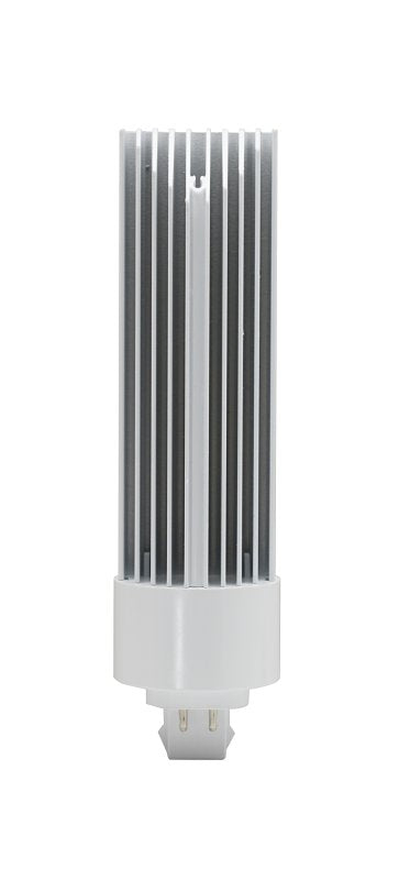 Sylvania 41707 LED Bulb, Horizontal, Type A, 4-Pin G24Q, GX24Q Lamp Base, Dimmable, Frosted, Neutral White Light