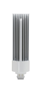 Sylvania 41707 LED Bulb, Horizontal, Type A, 4-Pin G24Q, GX24Q Lamp Base, Dimmable, Frosted, Neutral White Light