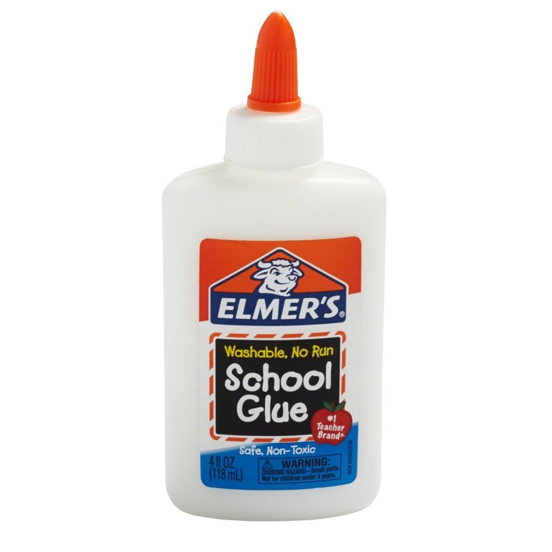 SCHOOL GLUE WSHBL LIQ WHT 4OZ
