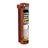 Frost King EZ Roll EZ833CDSP Window Shrink Kit, 126 in W, 1.5 mm Thick, 62 in L, Polyethylene, Clear