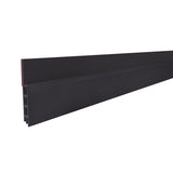 Frost King EZ111BK Self-Stick Sweep, 36 in L, 1-1/2 in W, Vinyl Insert