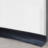 Frost King EZ20BK Self-Stick Garage Door Sweep, 20 ft L, 3-1/8 in W, Rubber Insert