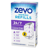Zevo 818135017615 Flying Insect Trap Refill Cartridge, Odorless, 7 in L Trap, 4 in W Trap