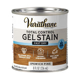 Varathane 245272 Total Control Stain, Ipswich Pine, Gel, Paste, 1/2 pt, Pack of 4