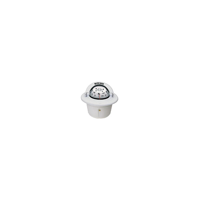 Explorer Flush Mt. Compass, White