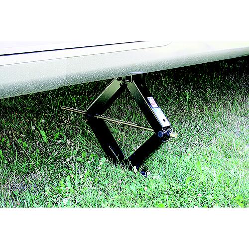 Bal Products Black 24" Scissor Jack for RV Trailers - Pair
