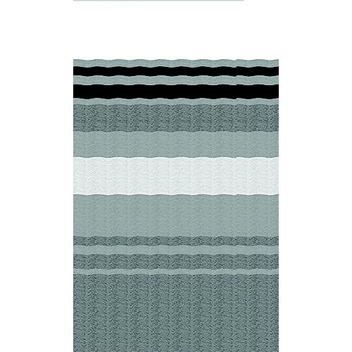 Carefree JU168D8D 1-Piece Standard Vinyl Awning Replacement Fabric, 16', Black/Gray Fade on Both Sides, Black Weatherguard