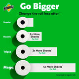 Bounty Select-A-Size Series 66539 Double Roll Paper Towel, 11 in L, 5.9 in W, 2 -Ply, Pack of 24
