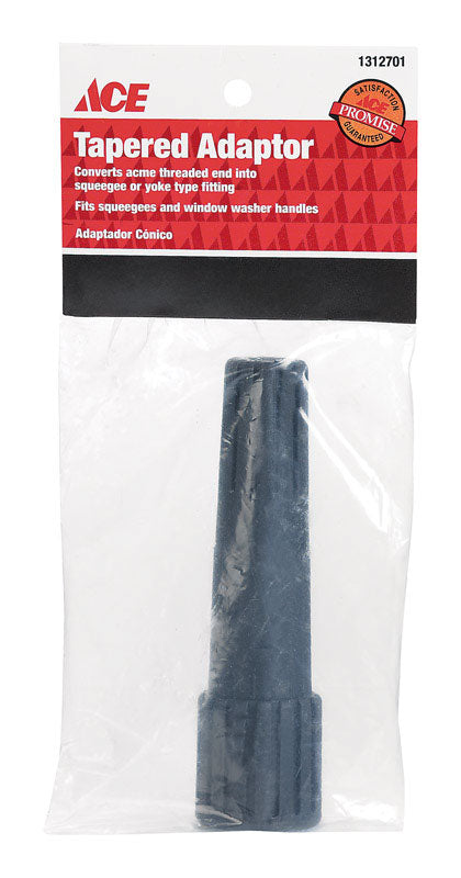 Ace Plastic Tapered Adapter Black