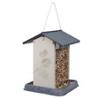North States Village Series 9211M Large Hopper Bird Feeder, Pinecone, 4.25 lb, Safflower, Wild Bird, 1-Port/Perch