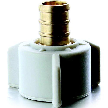 Bristol 49BPSA44G QestPEX Swivel Adapter w/ Plastic Nut - 1/2" PEX x 1/2" FPT Swivel