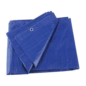 Blue Vinyl Tarp, 10' X 18'
