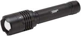 PowerZone 12139 Tactical Flashlight, AA Battery, LED Lamp, 2000 Lumens, 180 m Beam Distance, 8 hr Run Time, Black