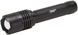 PowerZone 12139 Tactical Flashlight, AA Battery, LED Lamp, 2000 Lumens, 180 m Beam Distance, 8 hr Run Time, Black