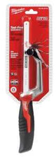 Milwaukee 48-22-0012 Compact Hacksaw, 10 in L Blade, 14 TPI, Comfort Grip Handle, Rubber Handle