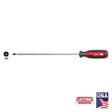 Milwaukee MT214 Screwdriver, 1/4 in Drive, Cabinet Drive, 14.3 in OAL, 10 in L Shank, Acetate Handle