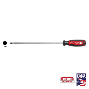 Milwaukee MT214 Screwdriver, 1/4 in Drive, Cabinet Drive, 14.3 in OAL, 10 in L Shank, Acetate Handle