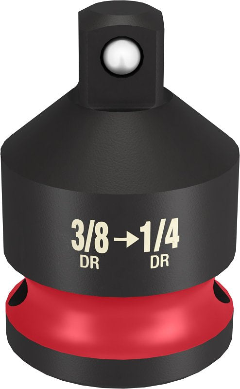 Milwaukee SHOCKWAVE Impact Duty Series 49-66-6722 Socket Reducer, 3/8 in Drive, 1/4 in Output Drive