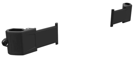 Milwaukee PACKOUT 48-22-8601 Tool Box Attachment Mount, 25 lb, Polypropylene, Black