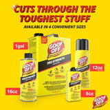 Goof Off Pro Strength Paint Remover 12 oz, Pack of 6