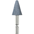DEWALT DWA4975 Grinding Wheel, 3/4 in Dia, 3/4 in Thick, 1/4 in Arbor, 24 Grit, Medium, Aluminum Oxide Abrasive