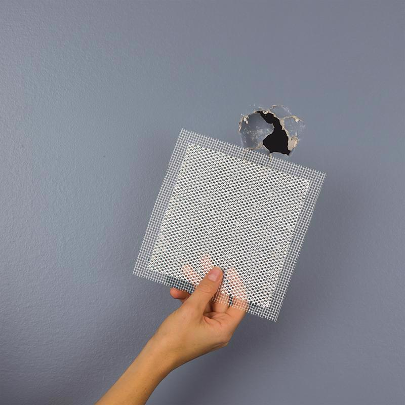 Saint-Gobain ADFORS FibaTape 6 in. L X 6 in. W Reinforced Aluminum White Self Adhesive Wall Repair P