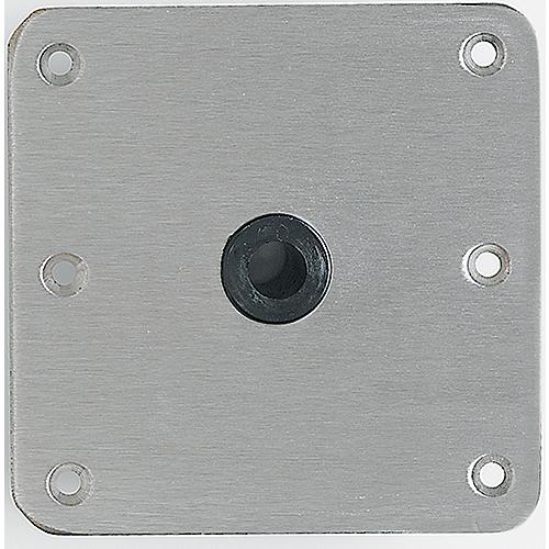 Attwood 7″ x 7″ Stainless Steel Threaded Lock'N-Pin 3/4″ Base, Bronze Bushing