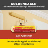 Purdy GoldenEagle Polyester 6-1/2 in. W X 3/4 in. Jumbo Mini Paint Roller Cover 2 pk