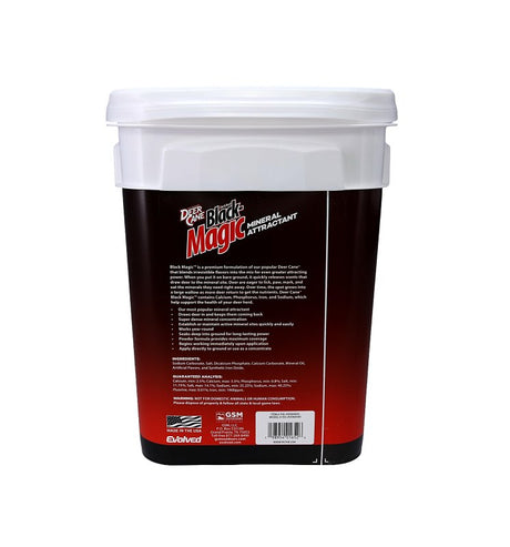 Evolved Deer Cane Black Magic Series EVO64505 Deer Attractant, Molasses, 30 lb Tub