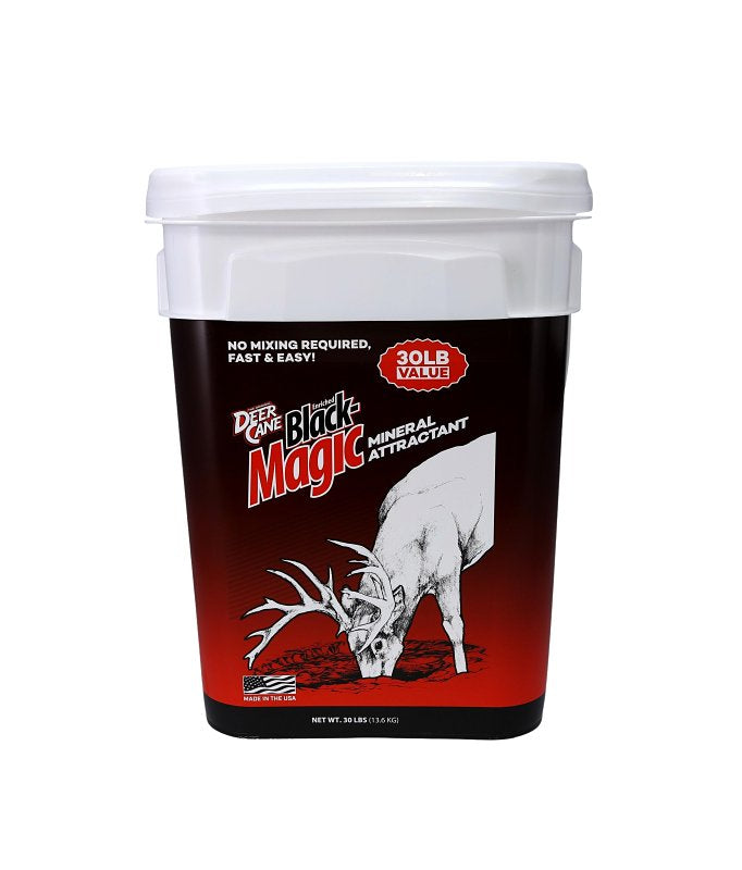 Evolved Deer Cane Black Magic Series EVO64505 Deer Attractant, Molasses, 30 lb Tub