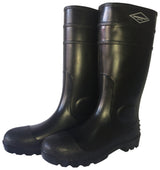 Diamondback L-G06B12 Knee Boots, 12, Black, PVC