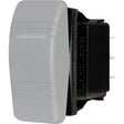 Blue Sea 8231 Water Resistant Contura III Switch, Gray, 0ff-(On)