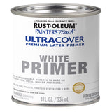 Rust-Oleum Ultra Cover Flat White Paint Exterior and Interior 0.5 oz, Pack of 6