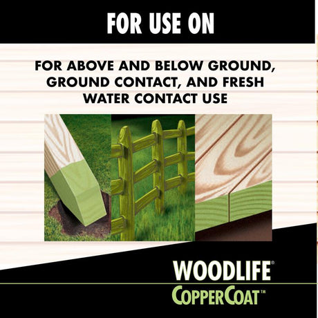 Wolman Woodlife Green Water-Based Wood Preservative 1 qt