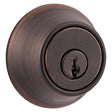 Kwikset 665 Series 665 11P 6AL STR KP K3 Deadbolt, 3 Grade, Keyed Key, Zinc, Venetian Bronze, 2-3/8, 2-3/4 in Backset, Pack of 3