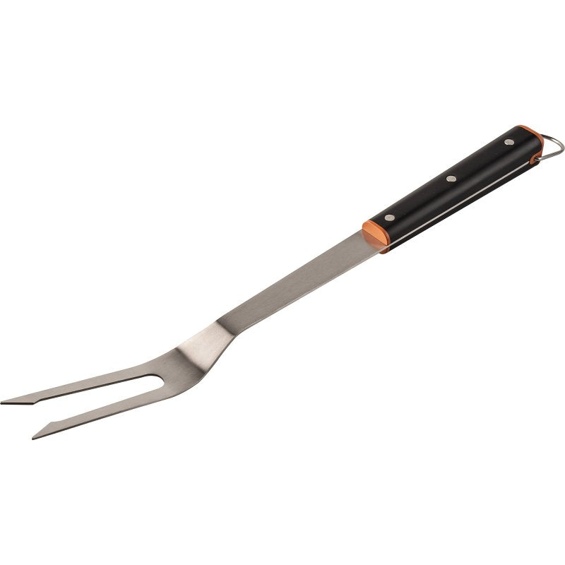 Traeger BAC791 BBQ Fork, 2 in W Blade, Stainless Steel Blade, Stainless Steel, Stainless Steel Handle, 17.13 in OAL