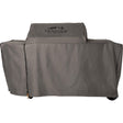 Traeger BAC775 Full-Length Grill Cover, 23 in W, 70 in D, 46 in H, Polyester, Gray