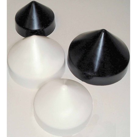 PILING CAP 8″ CONE OFF WHITE