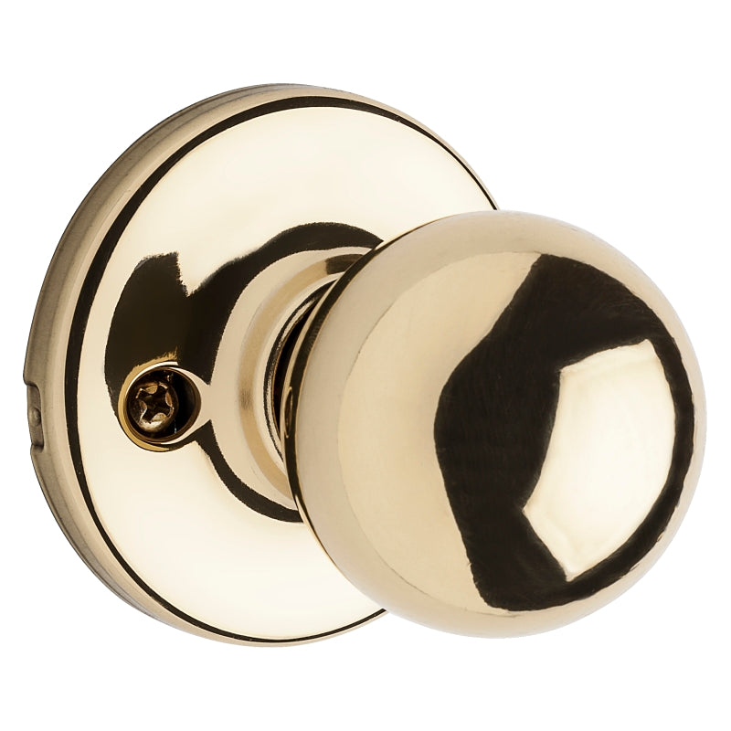 Kwikset 488P 3 CP Dummy Knob, Polished Brass