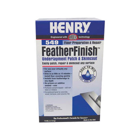 Henry 549 Feather Finish Gray Underlayment Patch and Skimcoat 7 lb