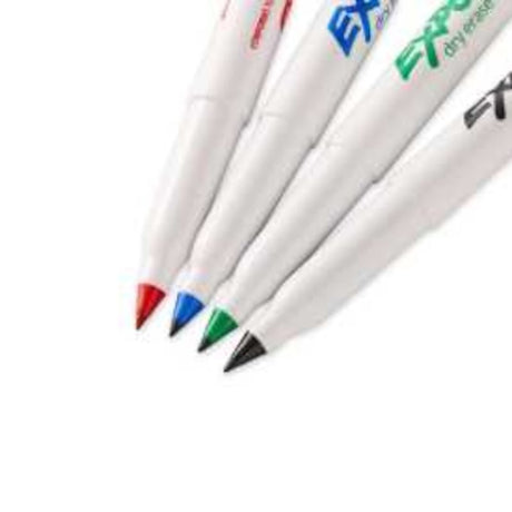 Expo 1871133 Dry Erase Marker, Needle Lead/Tip, Ultra Fine Lead/Tip, Assorted Lead/Tip