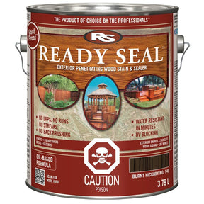 WOOD STAIN EXTR BURNT HICK 1GA, Pack of 4